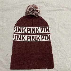 VS pink beanie